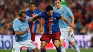 برشلونة والسيتي 