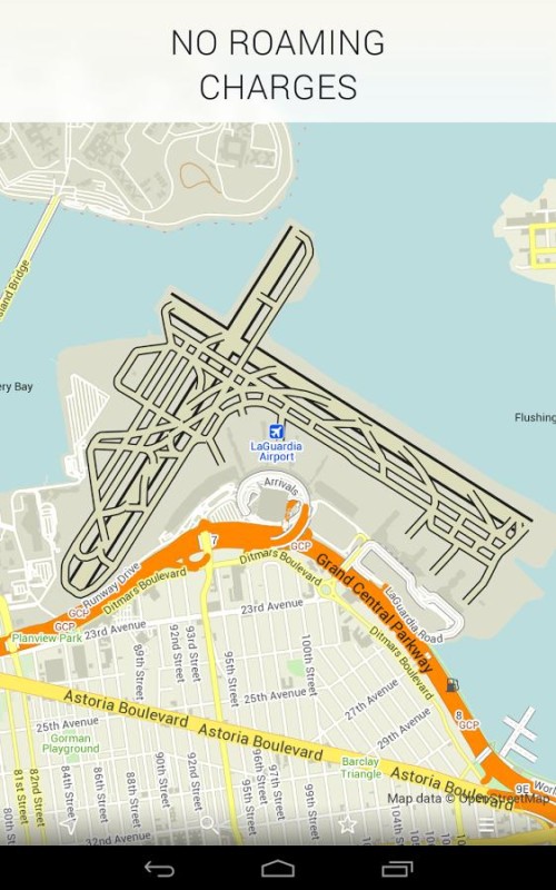 الخرائط بدون انترنت