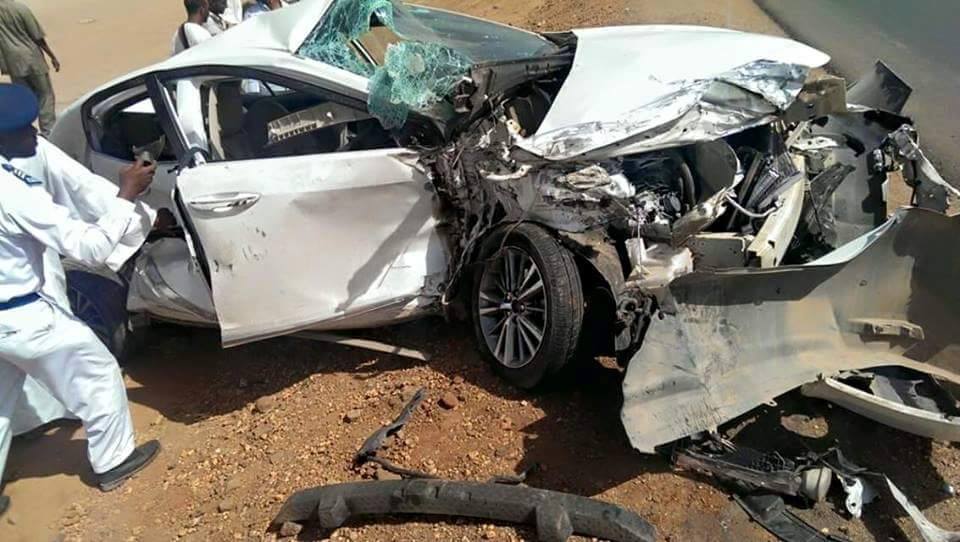 بالصور : في ذمة الله الملازم اول غسان عبد الرحمن الذي كان يعمل بمكتب والي الخرطوم حادث