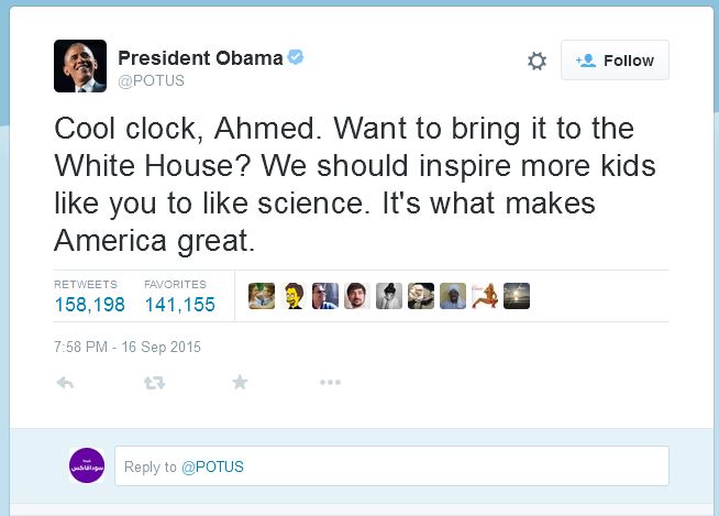 الرئيس الامريكي باراك اوباما يدعو الطفل السوداني احمد لزيارة البيت الابيض 5555555555555555