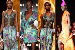 عارضة الأزياء السودانية الأصل أليك ويك2