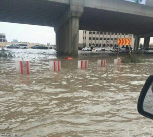أمطار غزيرة في السعودية2