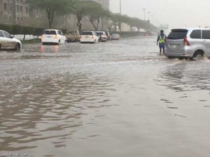 أمطار غزيرة في السعودية4