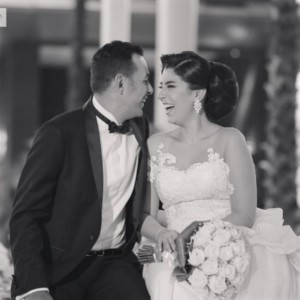 لقطات لم ترونها من زفاف آيتن عامر وعز العرب ايتن عامر 4