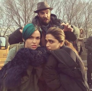 بالصور.. ديبيكا باديكون أخر شقاوة مع فين ديزل في كواليس فيلمهما الهوليوودي المنتظر XXX 3 دبيكا