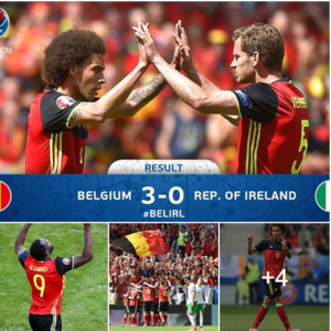 بلجيكا تعود من بعيد في "يورو 2016" بلجيكا