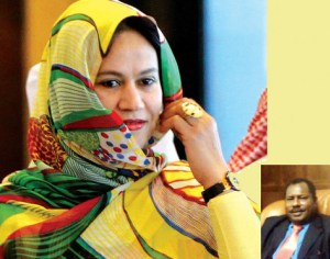 بالصور... حقيقة زواج مدير مكتب الرئيس البشير من وزيرة مورتانية ودفع أغلى مهر في التاريخ وزيرة الخارجية المورتانية السابقة الناها بنت مكناس